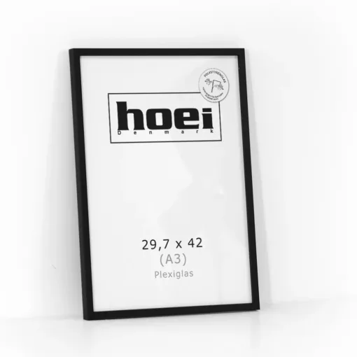 Flot fotoramme i A3 - 29,7x42 cm med plexiglas