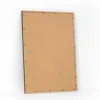 Sort og elegant plakatramme i 50x70 cm med plexiglas