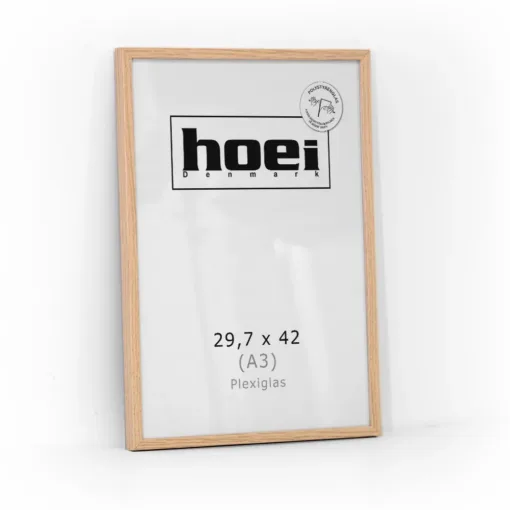 Elegant Ege look fotorammei A3 (29,7x42 cm) med almindelig glas.