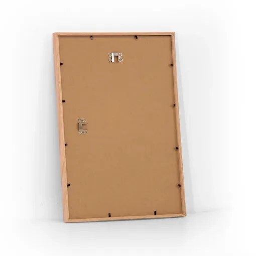 Elegant træramme i massiv eg 29,7x42 cm A3 med alm. glas
