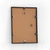 Sort aluminiums ramme - 30x40 cm.