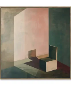 Galleri lærredsprint Cubist Comfort EGE svæveramme