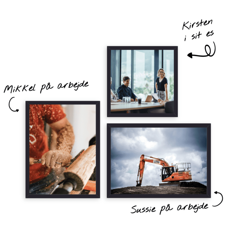 Hverdagsfotos: print af billeder til erhverv