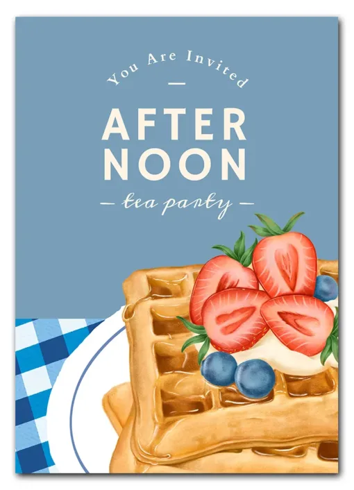 Afternoon Waffle Delight Plakat