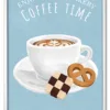 Blue Coffee Break Hvid