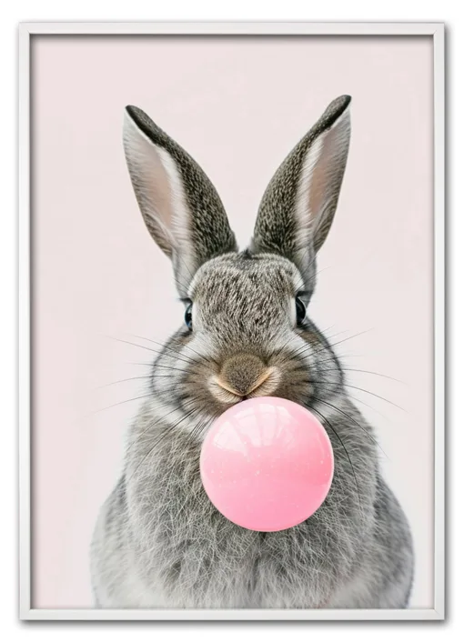 Bubble Bunny Hvid