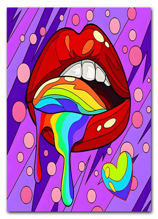 Candy Lips Plakat
