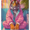 Chill Tiger Plakat