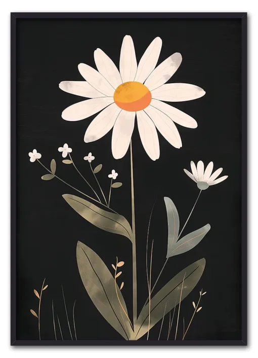 Daisy on Black Sort