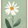 Daisy on Green Massiv Eg