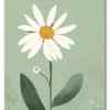 Daisy on Green Plakat