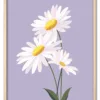 Daisy on Lilac Eg