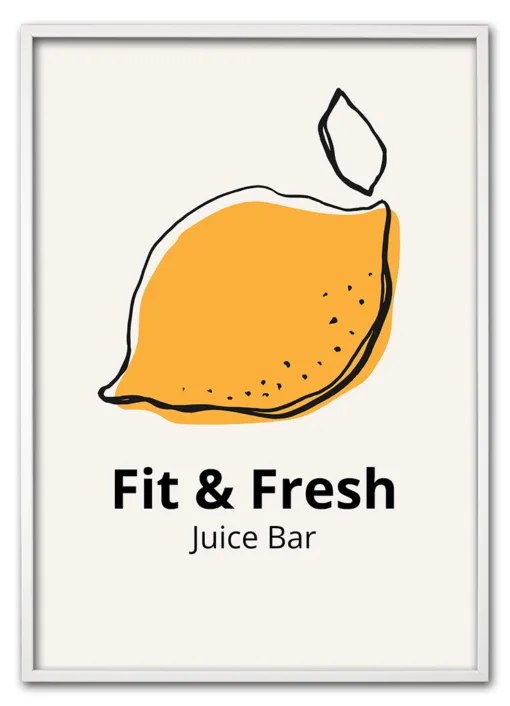 Fit & Fresh Lemon Hvid