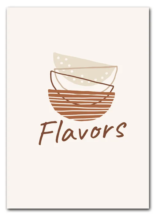 Flavor Stack Plakat