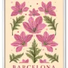 Flower Market Barcelona Hvid