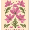 Flower Market Barcelona Plakat
