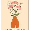 Flower Market Stockholm Plakat