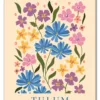 Flower Market Tulum Plakat