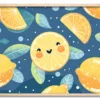 Lemon cute wallpaper fruit plant food.