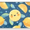Lemon cute wallpaper fruit plant food.