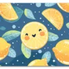 Lemon cute wallpaper fruit plant food.