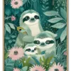 Jungle Sloth Family Massiv Eg