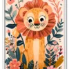 Lion in Bloom No. 02 Hvid