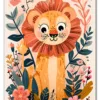 Lion in Bloom No. 02 Plakat