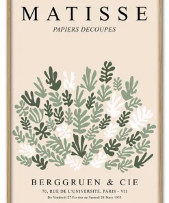Matisse Botanical Collage Massiv Eg