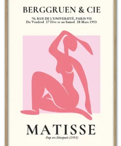 Matisse Cut Outs No. 06 (Pink Nude) Massiv Eg