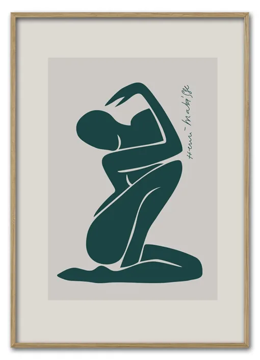 Matisse Deep Green Nude Massiv Eg