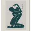 Matisse Deep Green Nude Plakat