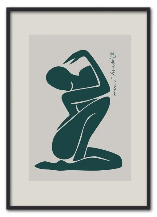 Matisse Deep Green Nude Sort