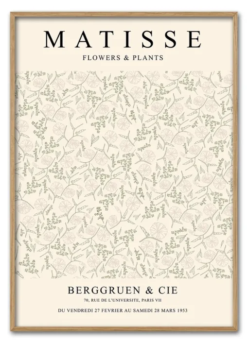 Matisse Flowers & Plants No. 02 Massiv Eg