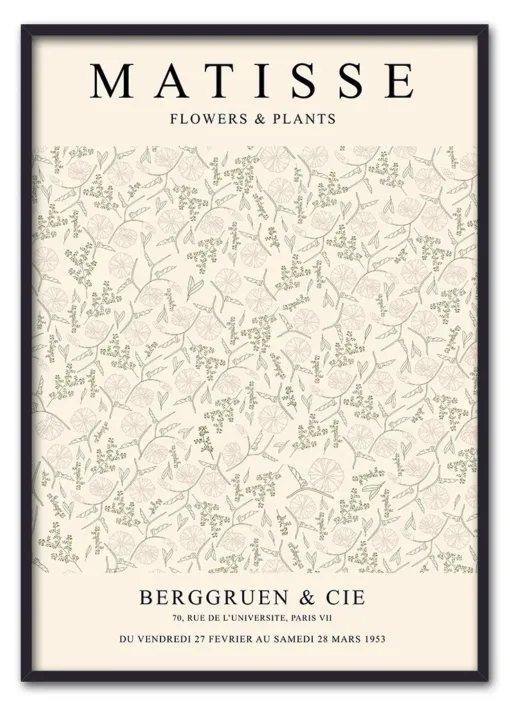 Matisse Flowers & Plants No. 02 Sort