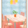 Dining room architecture furniture chair.
