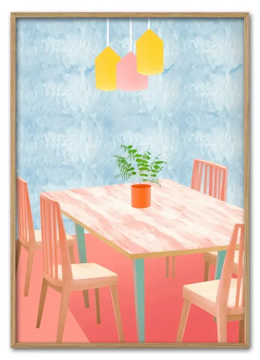 Dining room architecture furniture chair.