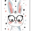 Nerdy Bunny Plakat