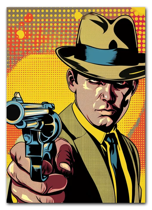 Noir Pop Plakat