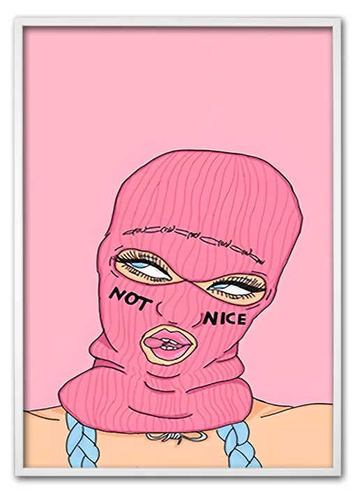 Not Nice Girl Hvid