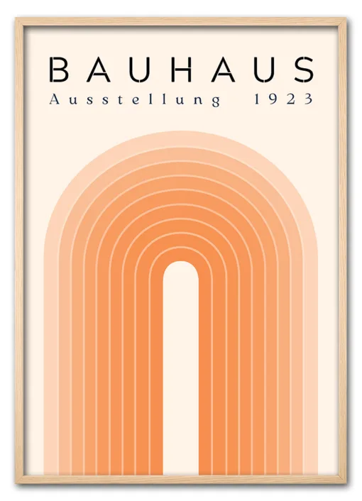 Bauhaus Arch No. 02 – Orange Eg