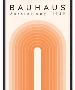 Bauhaus Arch No. 02 – Orange Sort