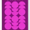 Bauhaus Circles Pink Hvid
