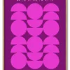 Bauhaus Circles Pink Massiv Eg
