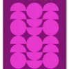Bauhaus Circles Pink Plakat