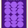 Bauhaus Circles Purple Massiv Eg