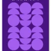 Bauhaus Circles Purple Plakat