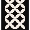 Bauhaus Cross Pattern – Black Edition Plakat