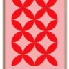 Bauhaus Cross Pattern – Red Edition Massiv Eg