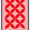 Bauhaus Cross Pattern – Red Edition Sort